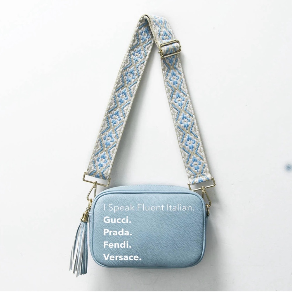 I Speak Fluent Italian Crossbody Bag